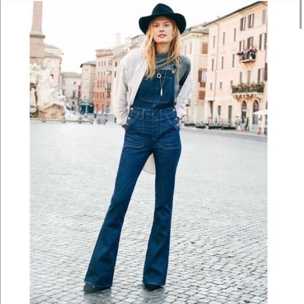 Madewell Flea Market Overalls